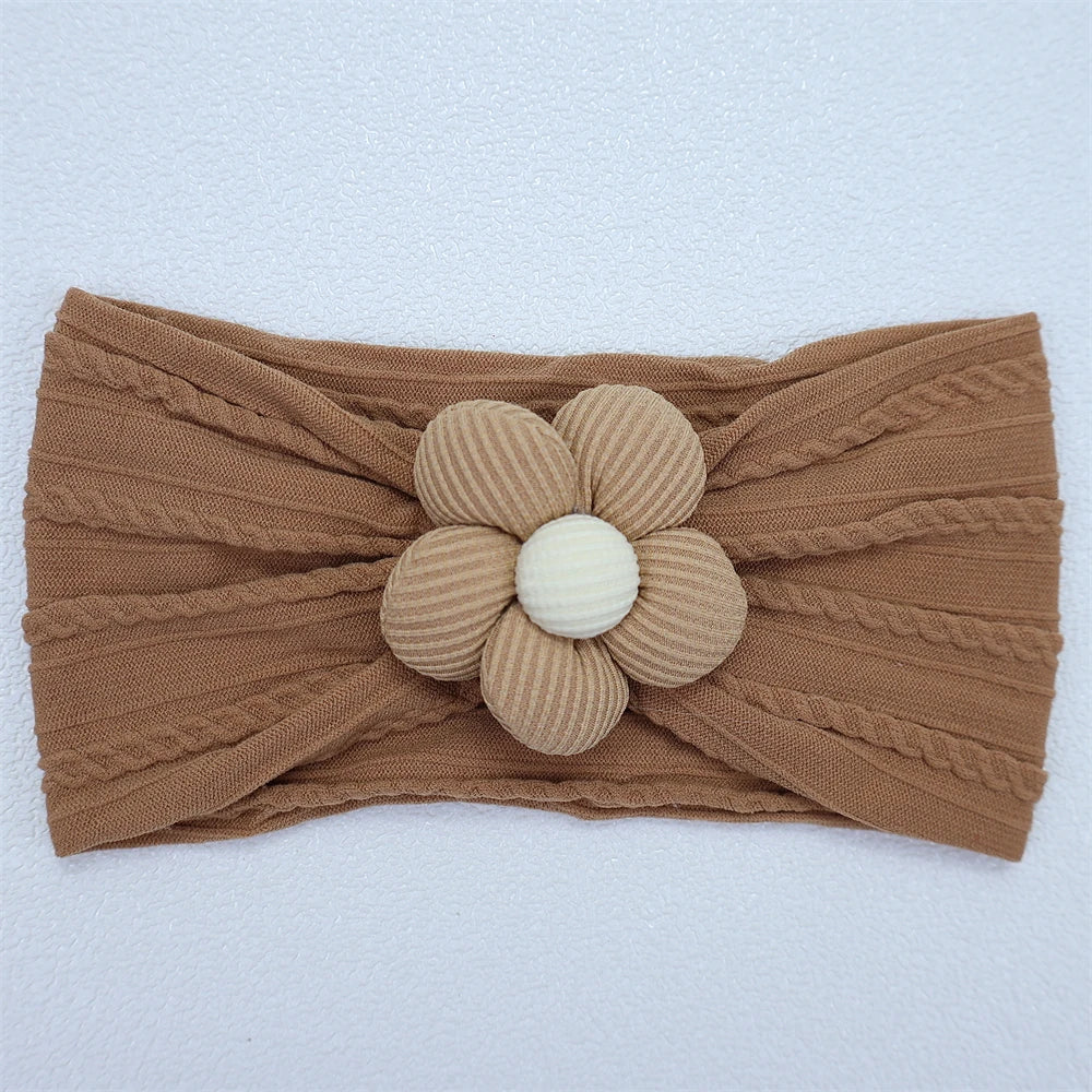 Flower Nylon Baby Headband