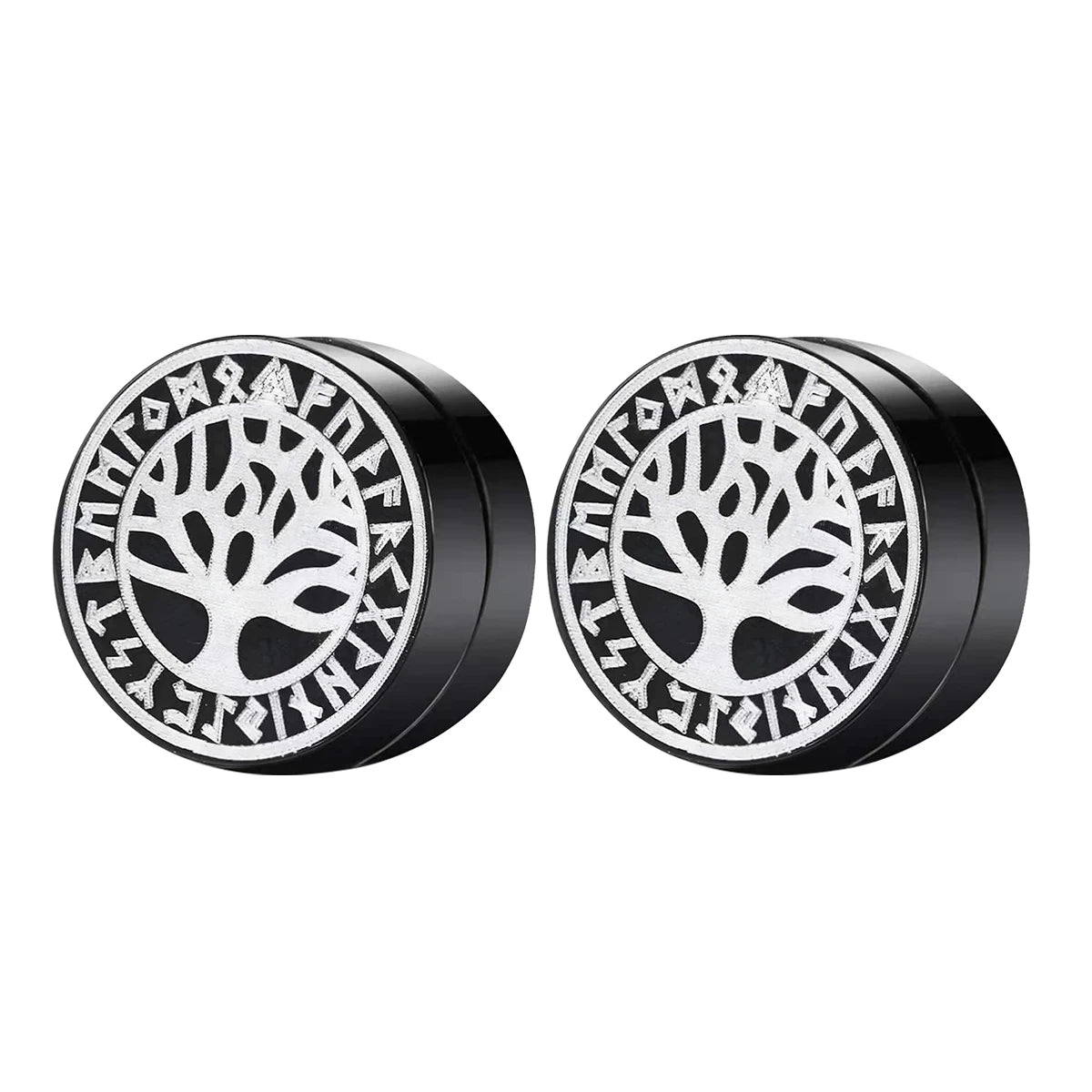 Magnetic Zircon Stud Earrings