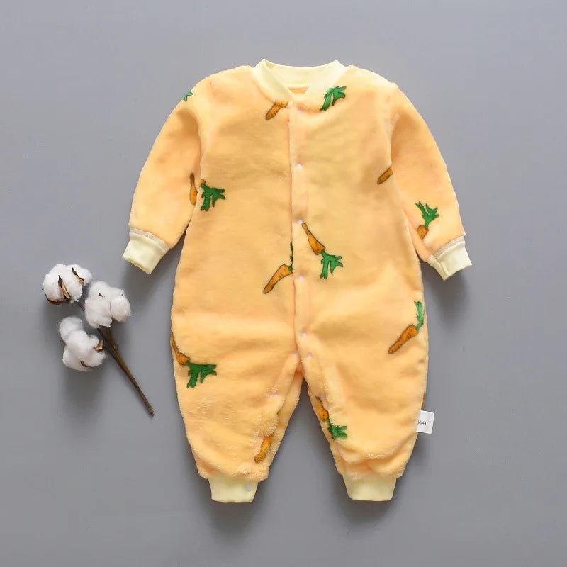 Soft Fleece Baby Romper