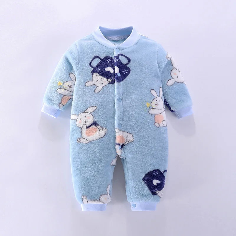 Soft Fleece Baby Romper