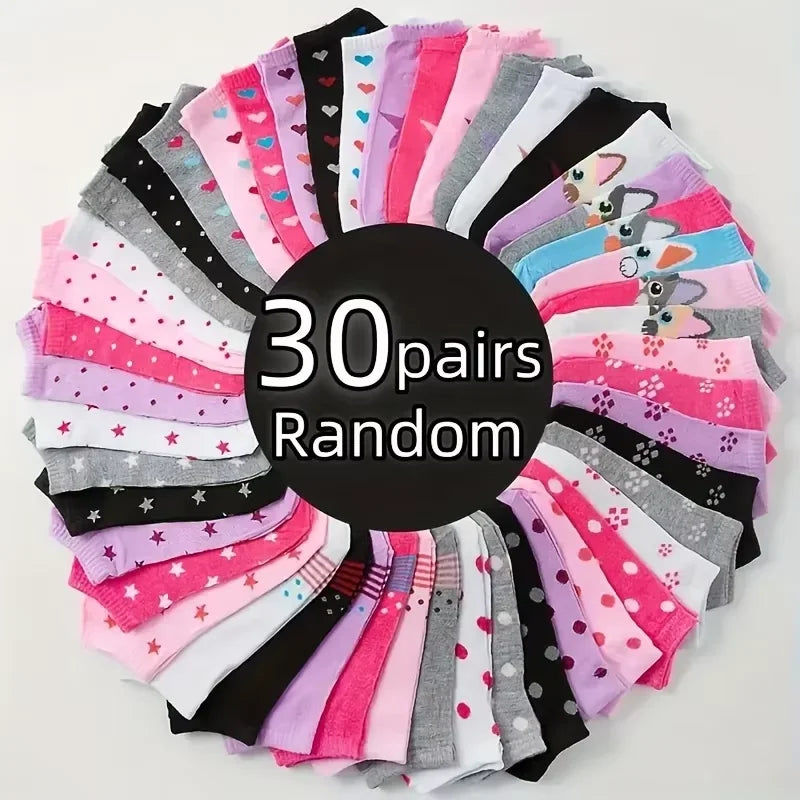Fun Print Ankle Socks