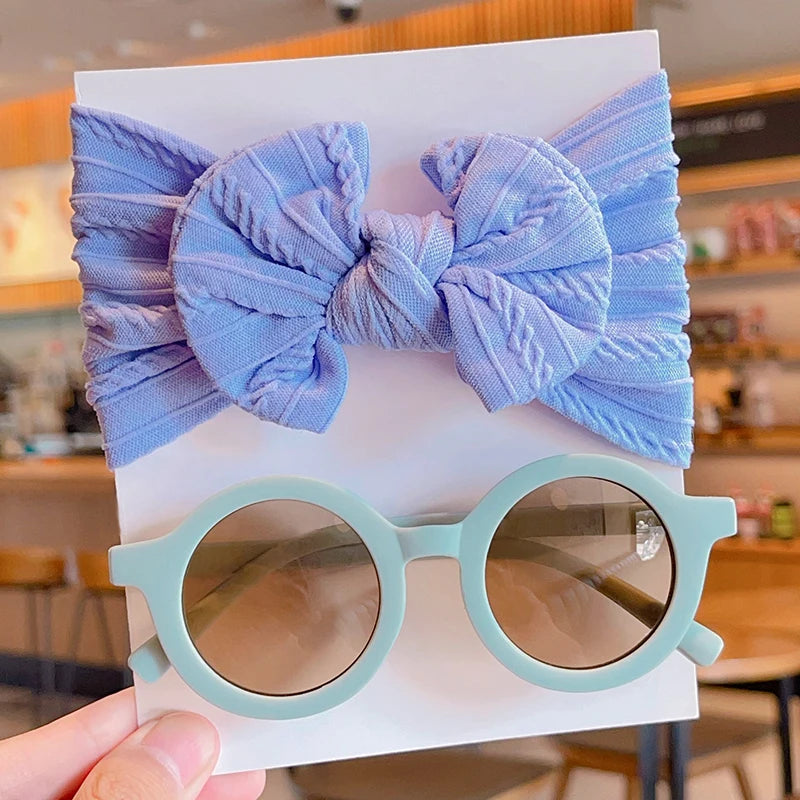 Girls Hairband & Sunglasses Set