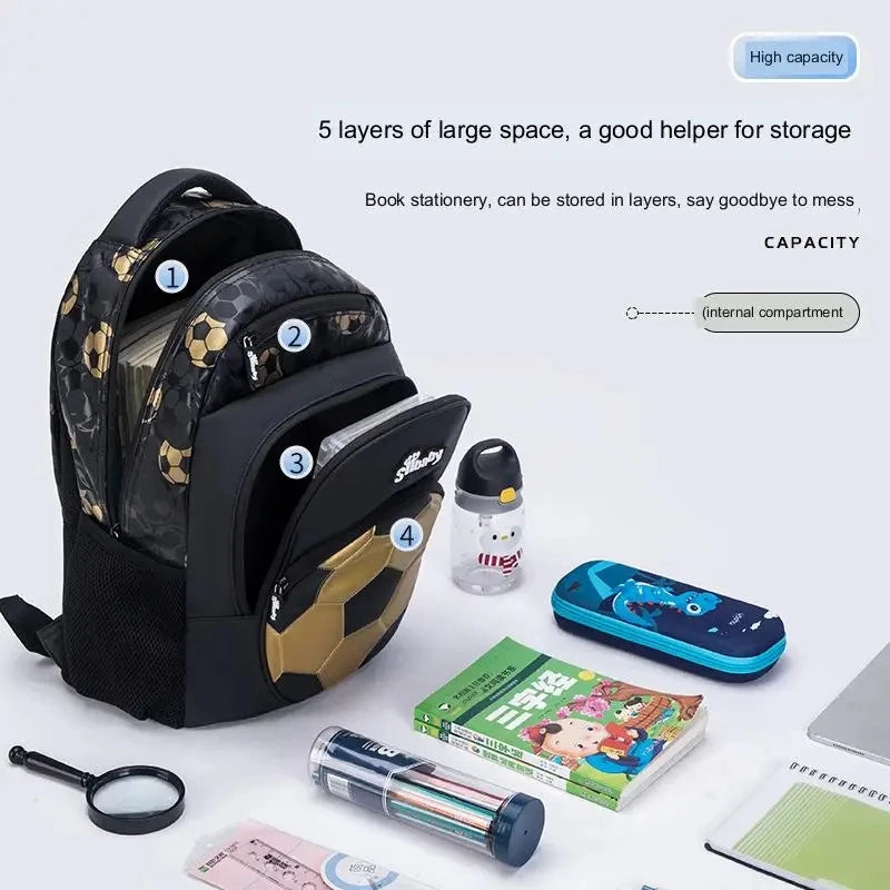 Football School Backpack
