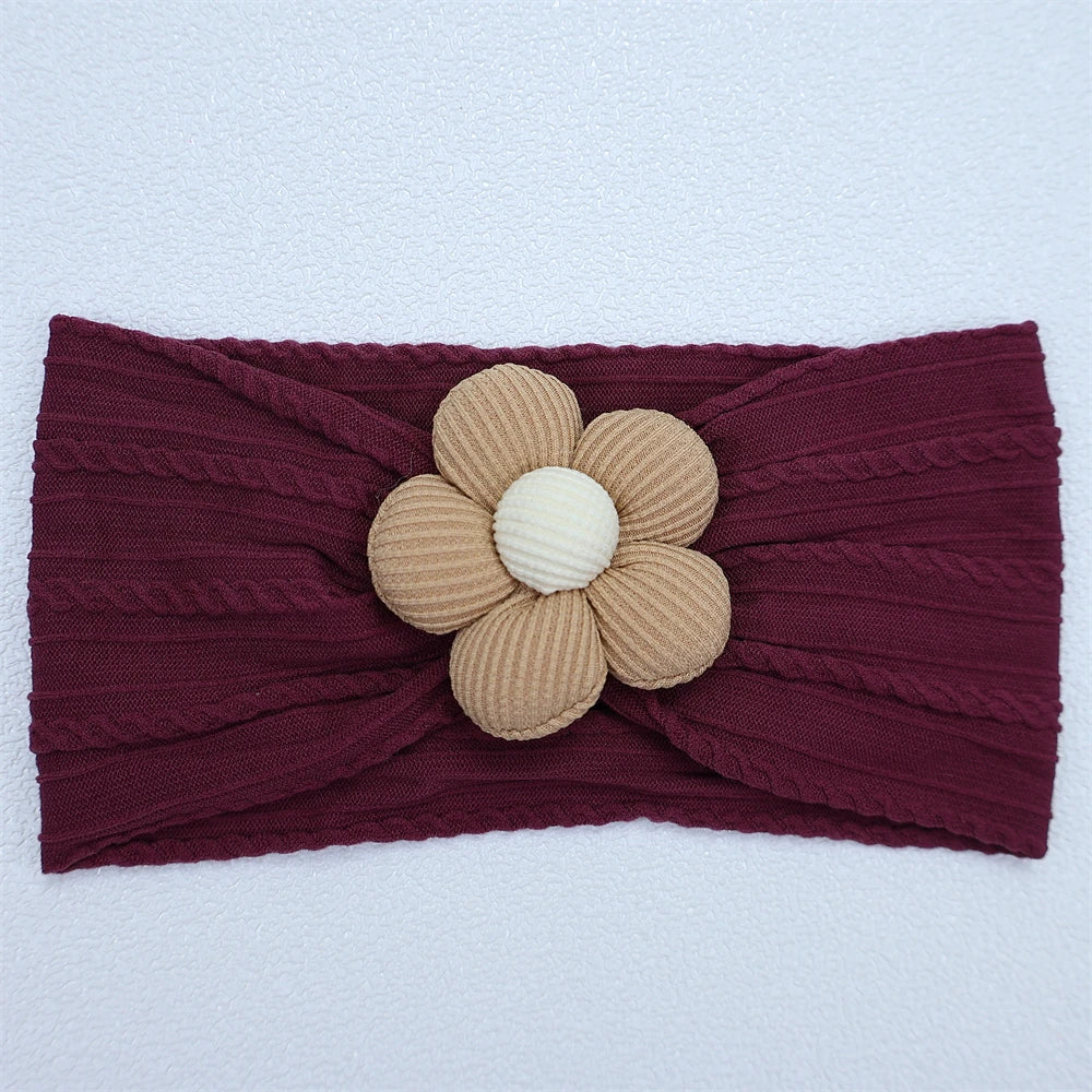 Flower Nylon Baby Headband