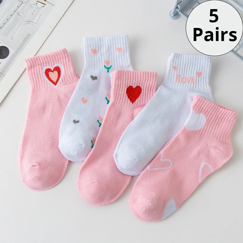 Cute Cartoon Ankle Socks