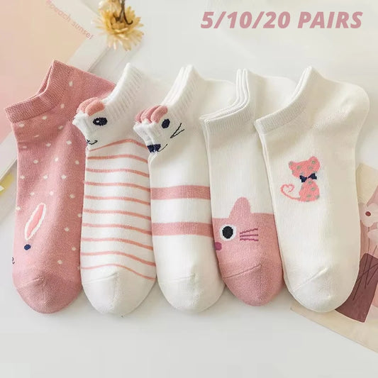 Cute Cartoon Ankle Socks