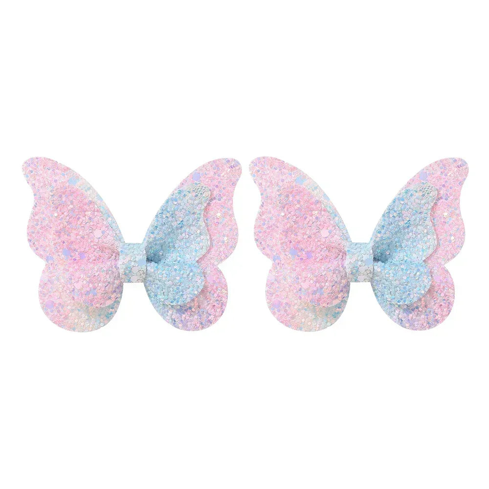 Girls’ Butterfly Hair Clip Set