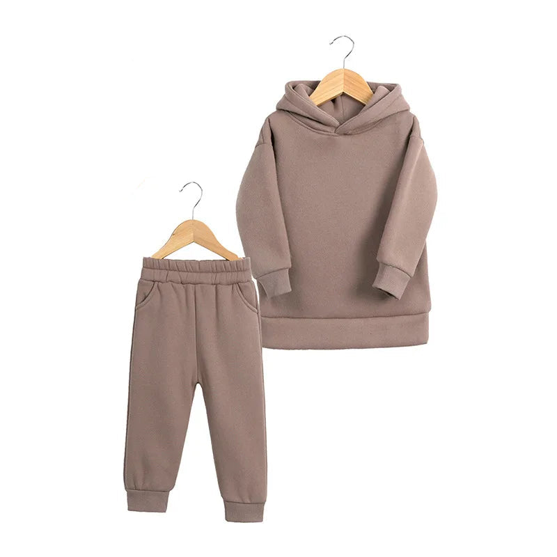 Cozy Fleece Tracksuit Set