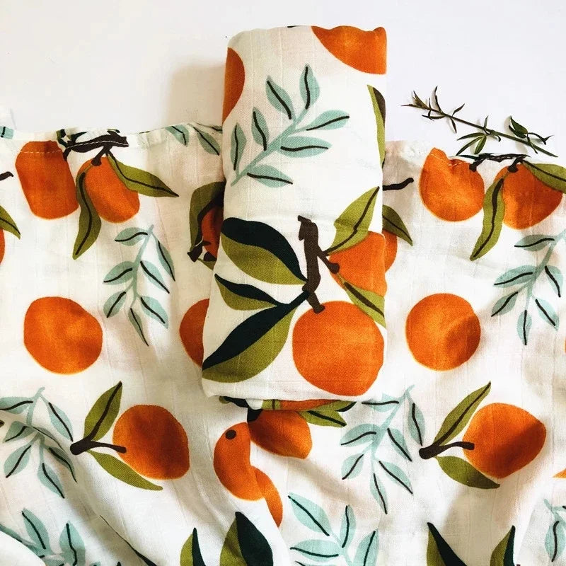 Bamboo Cotton Baby Swaddle Blanket