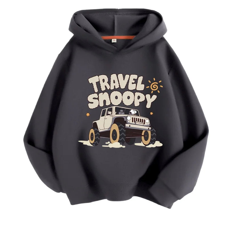 Snoopy Cartoon Kids Hoodie