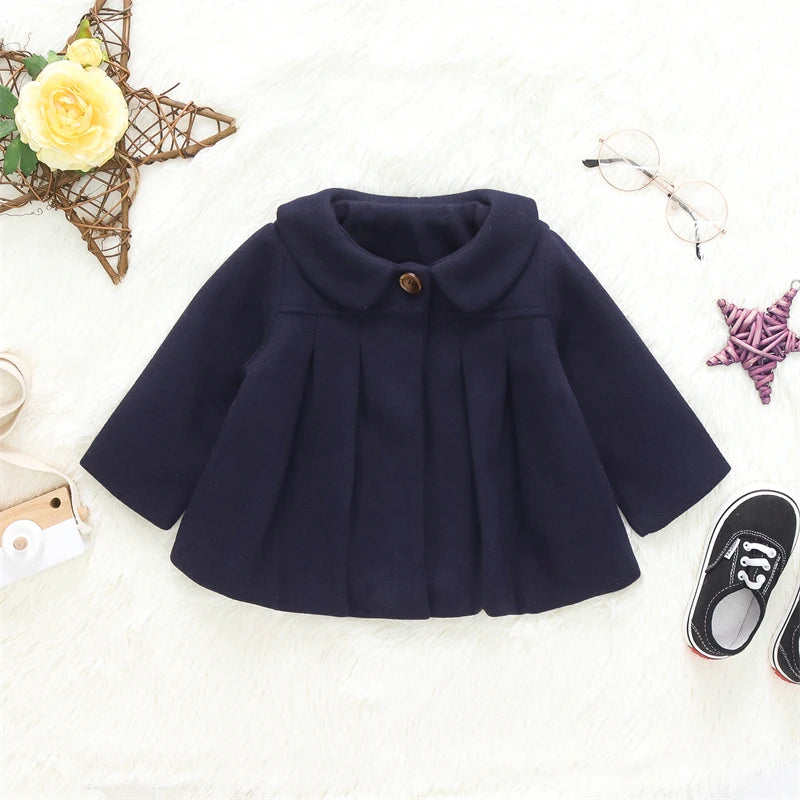 Girls Woolen Coat