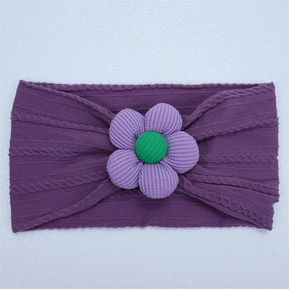 Flower Nylon Baby Headband