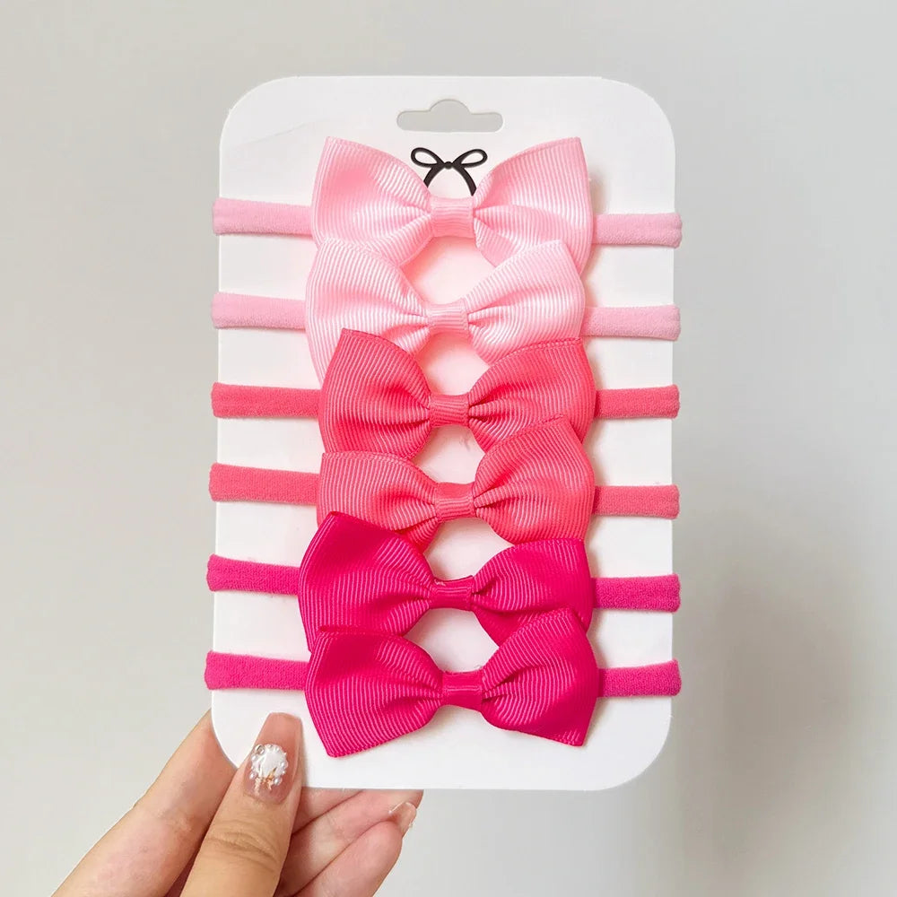Ribbon Bow Headbands Set