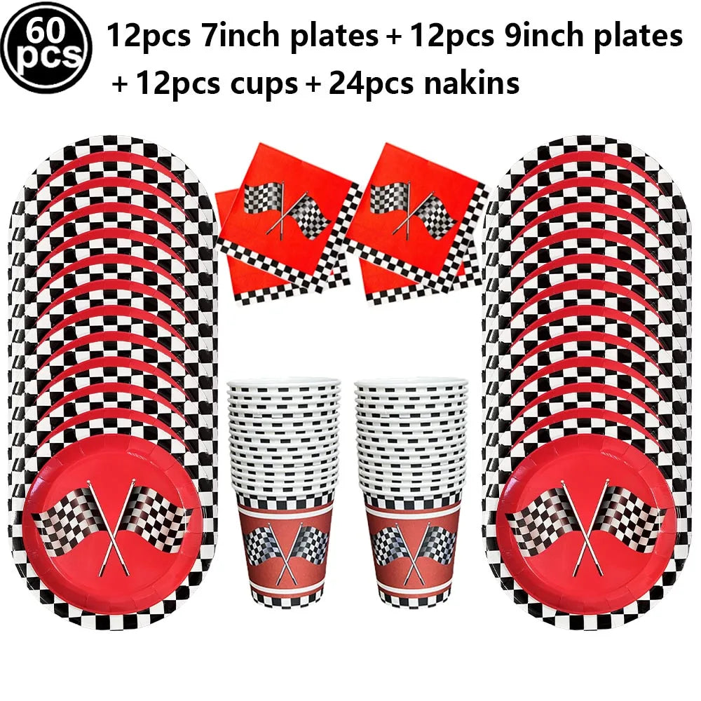 Racing Car Decor Set