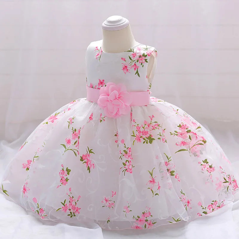 Floral Embroidery Dress