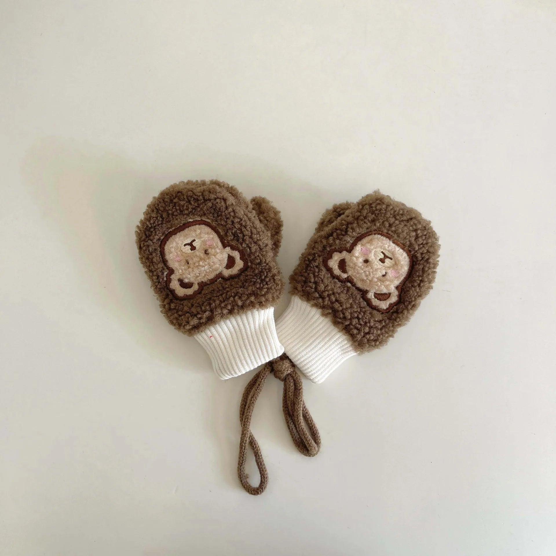 Cartoon Bear Winter Gloves