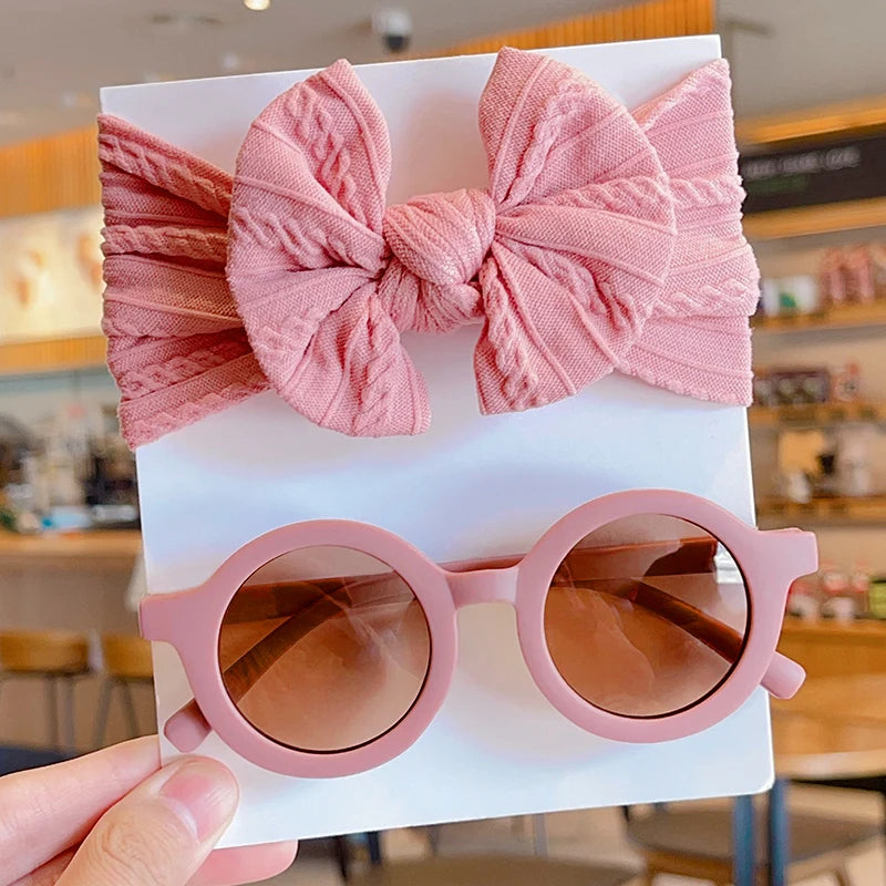 Girls Hairband & Sunglasses Set