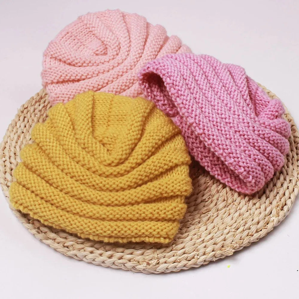 Knitted Winter Beanie Hat for Toddlers