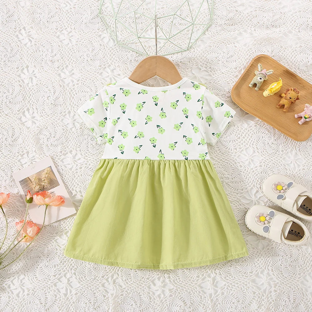 Girl's Floral Summer Dress