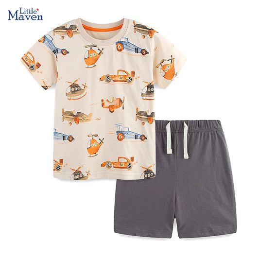 Boys' Summer T-Shirt & Shorts Set