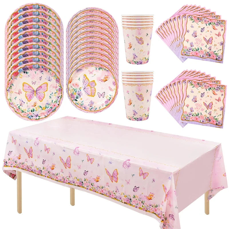 Butterfly Party Tableware