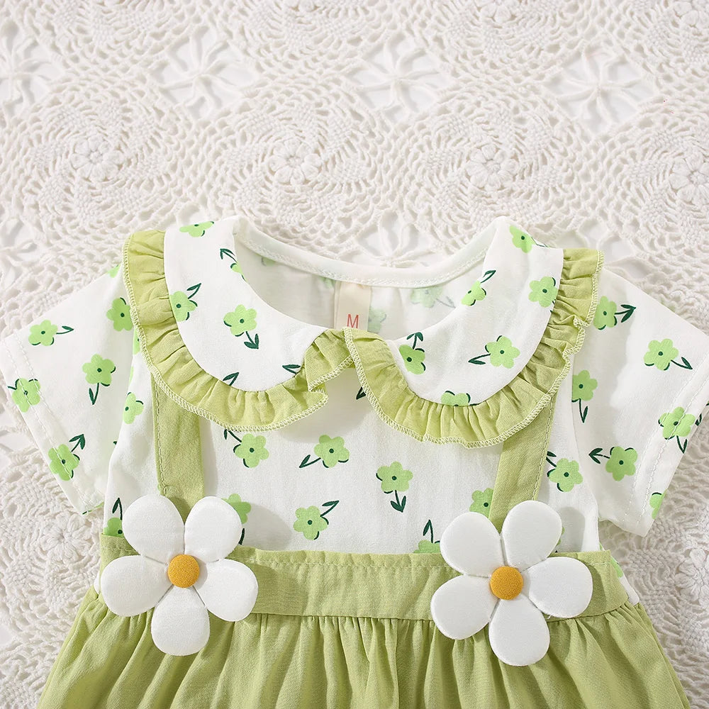 Girl's Floral Summer Dress