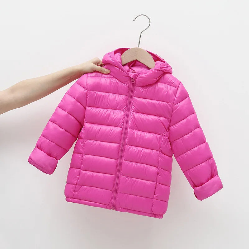 Unisex Kids Down Jacket