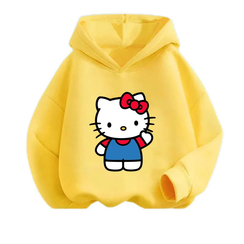 Hello Kitty Printed Hoodie