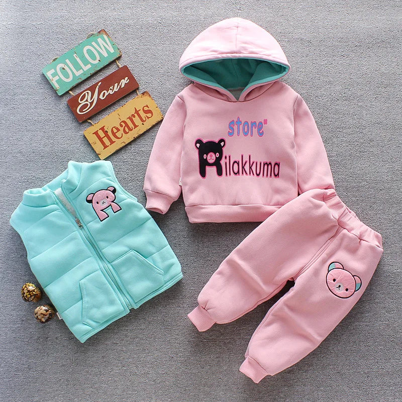 Bear Design Outfit Set