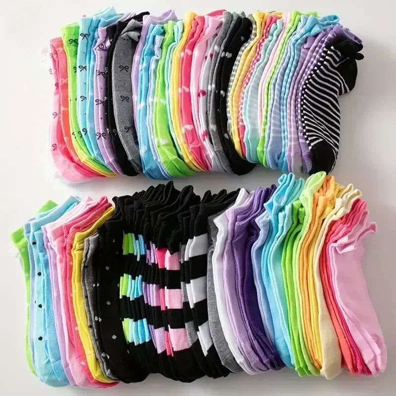 Fun Print Ankle Socks