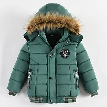 New Winter Unisex Jacket hooded furrs