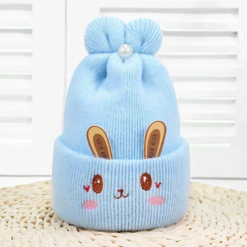 Rabbit Ear Baby Beanie