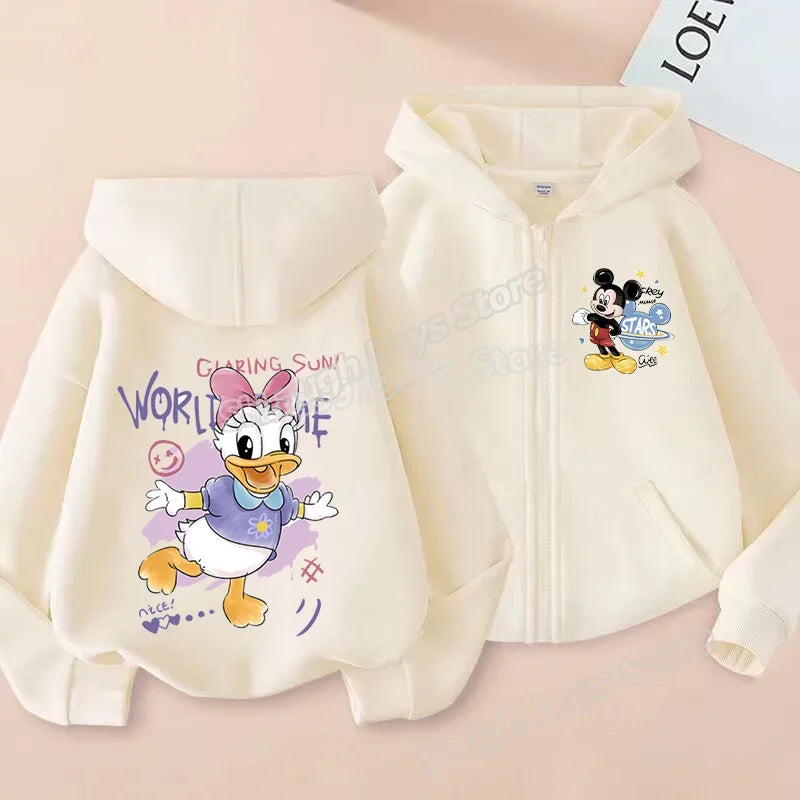 Donald & Daisy Zipper Hoodie