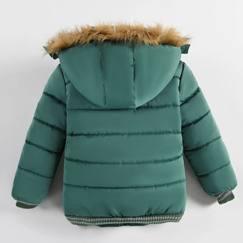 New Winter Unisex Jacket hooded furrs