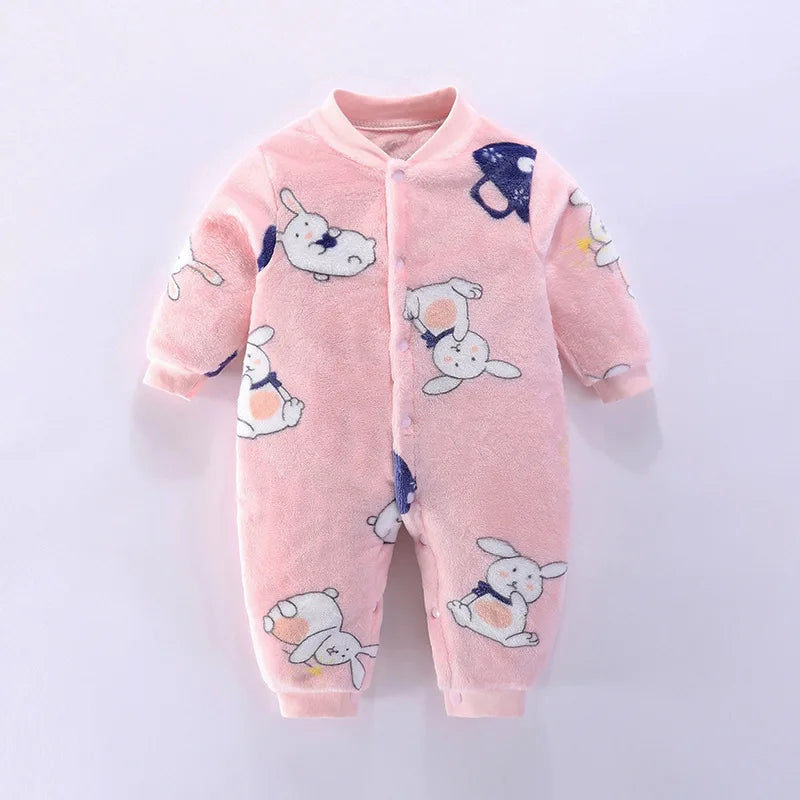 Soft Fleece Baby Romper
