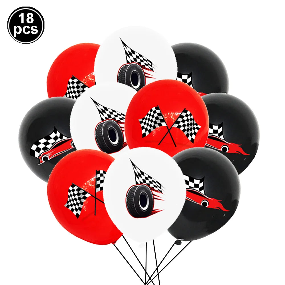 Racing Car Decor Set