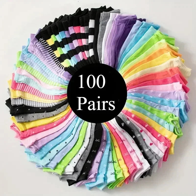 Fun Print Ankle Socks