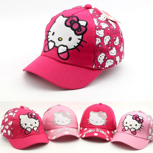Hello Kitty Girls' Cartoon Cap