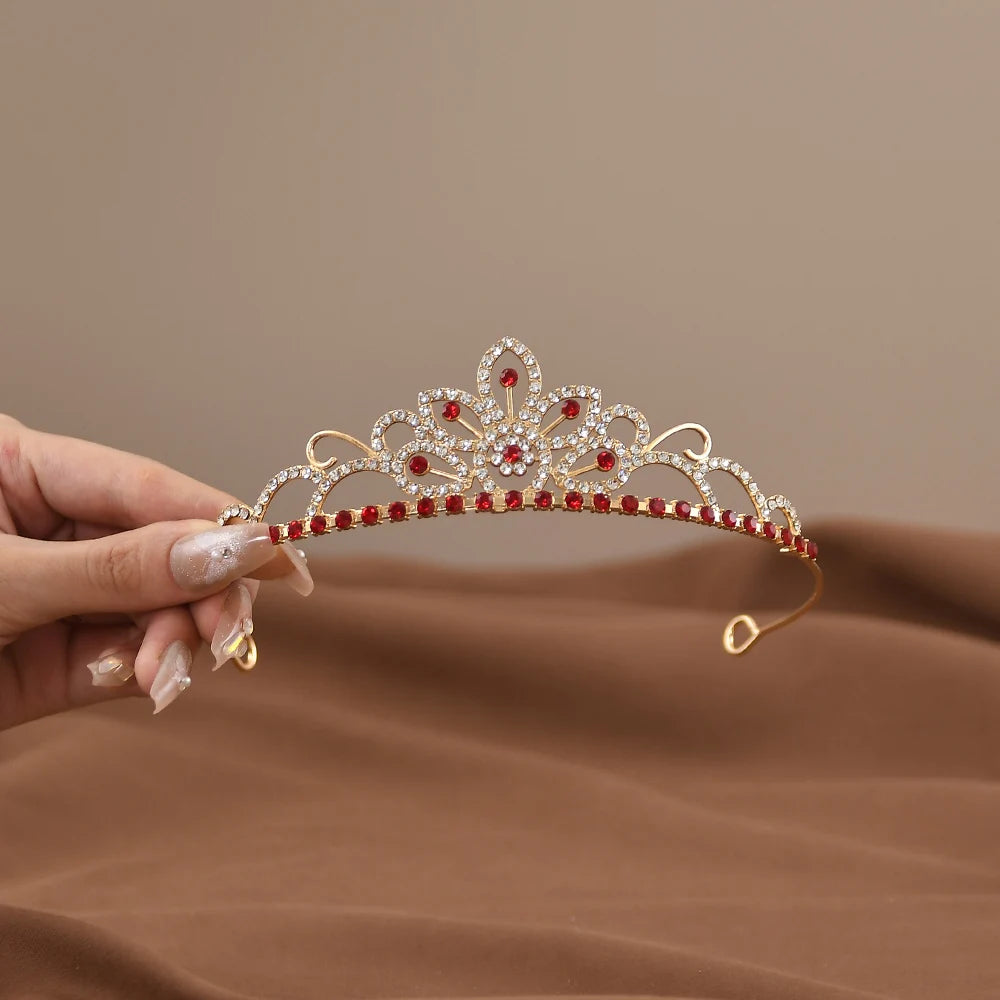 Mini Crystal Crown Tiara