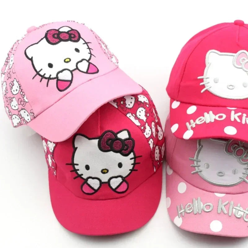 Hello Kitty Girls' Cartoon Cap