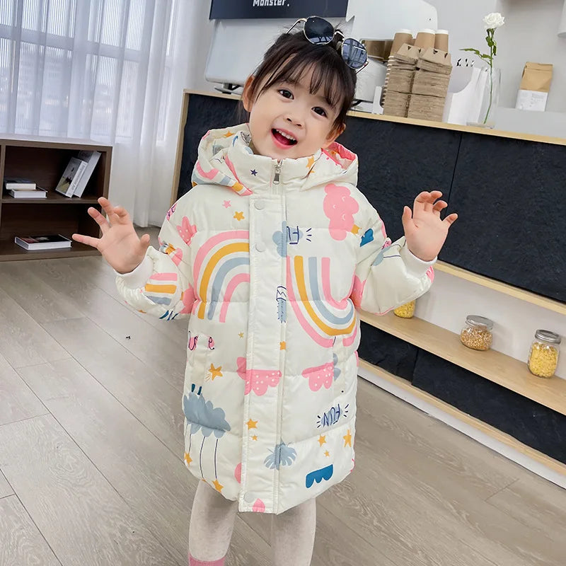 Kids' Hooded Down Jacket