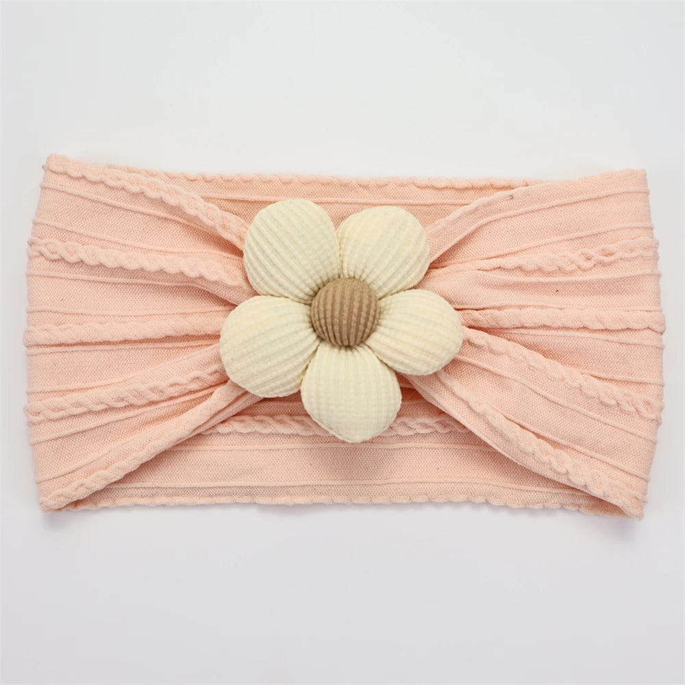 Flower Nylon Baby Headband