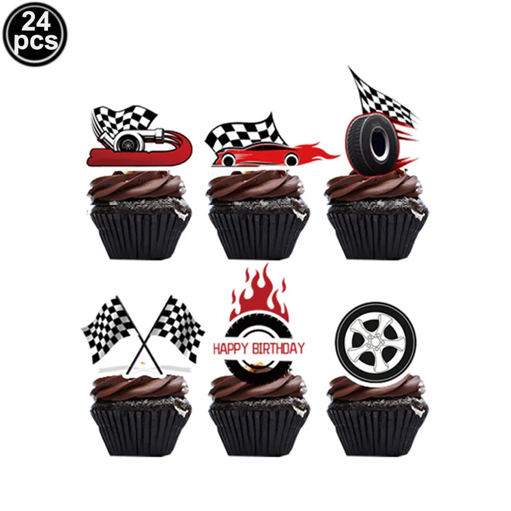 Racing Car Decor Set