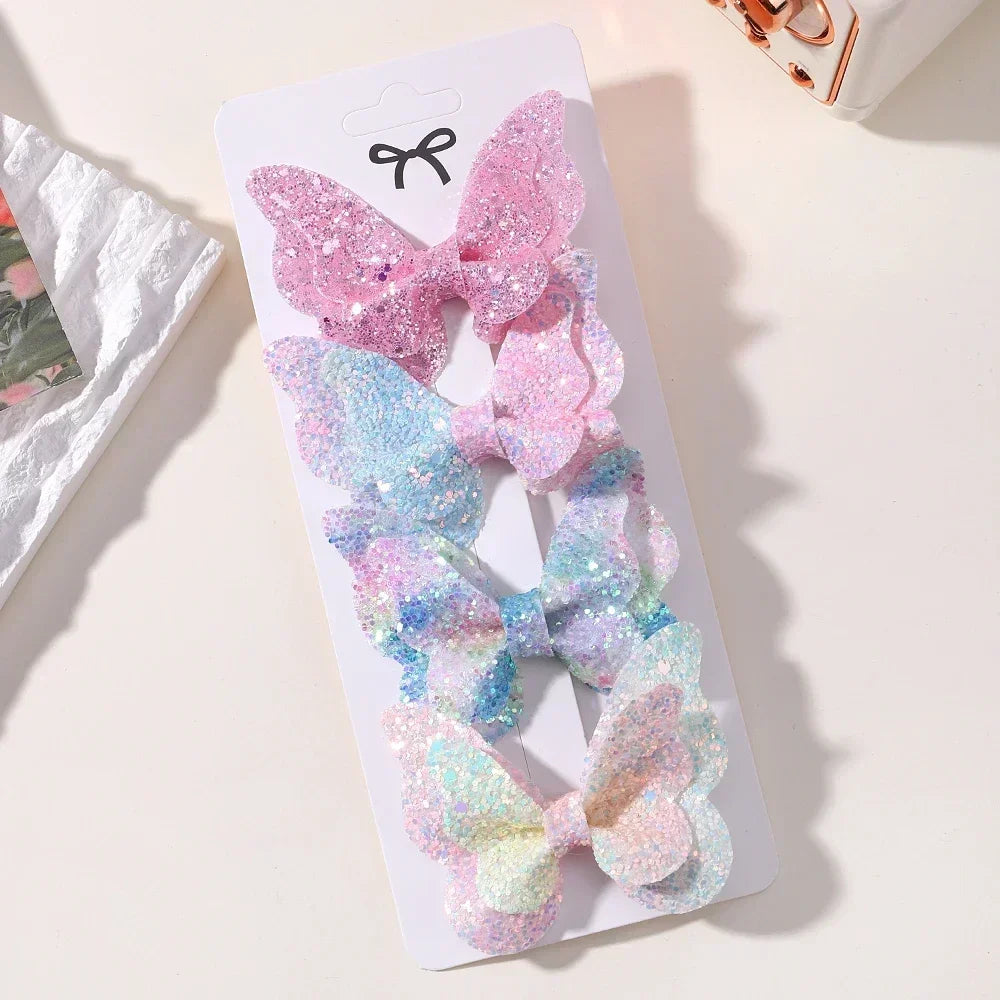Girls’ Butterfly Hair Clip Set