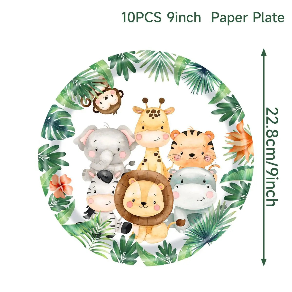 Jungle Animals Tableware Set
