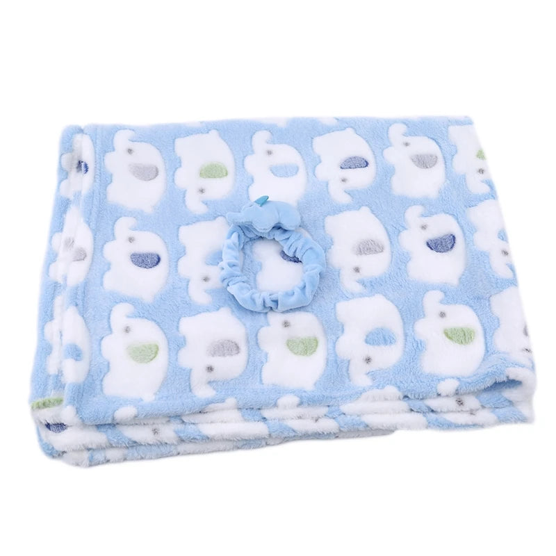 Cartoon Baby Blanket & Pillow