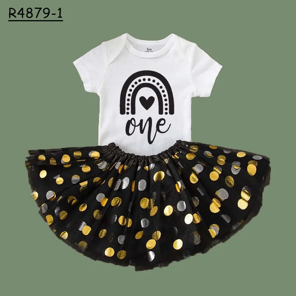 Baby Girl Birthday Tutu Dress