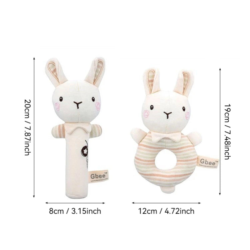 Organic Cotton Hand Rattle