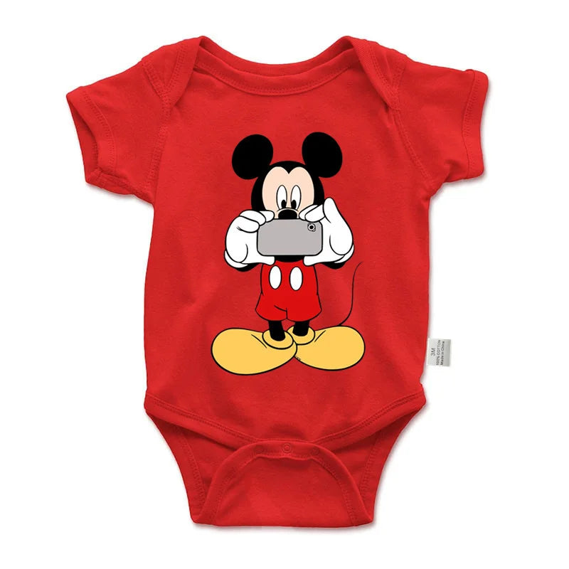 Mickey Mouse Cotton Bodysuit