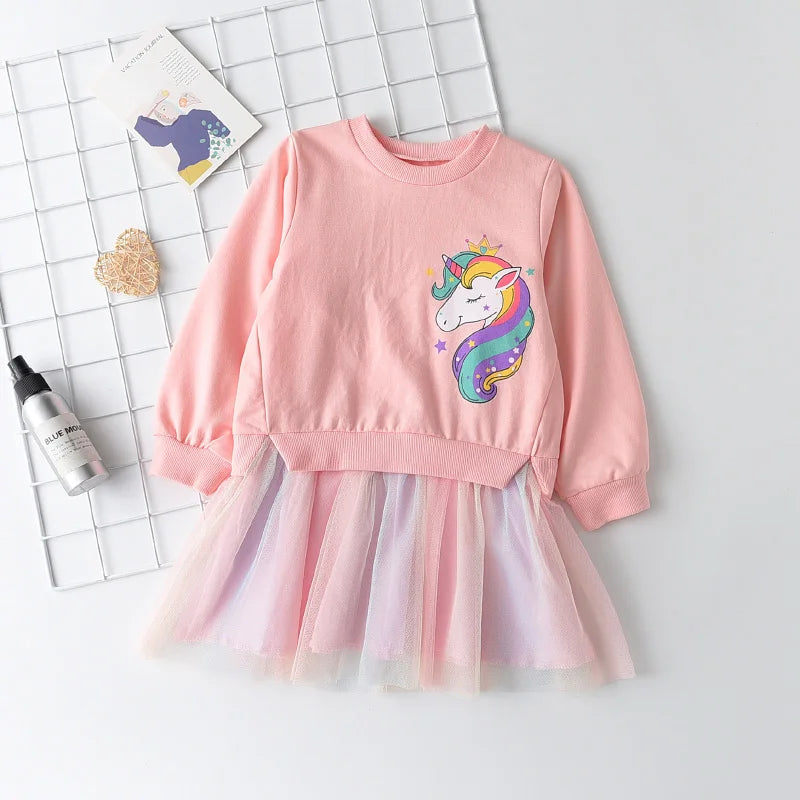 Girl's Unicorn Princess Dress